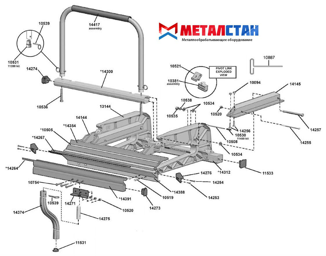 Детали станка Tapco SuperMax